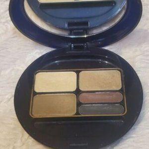 ESTEE LAUDER Two-in-One Eyeshadow Quad Wet Dry Formula 04 FOREST .14 oz